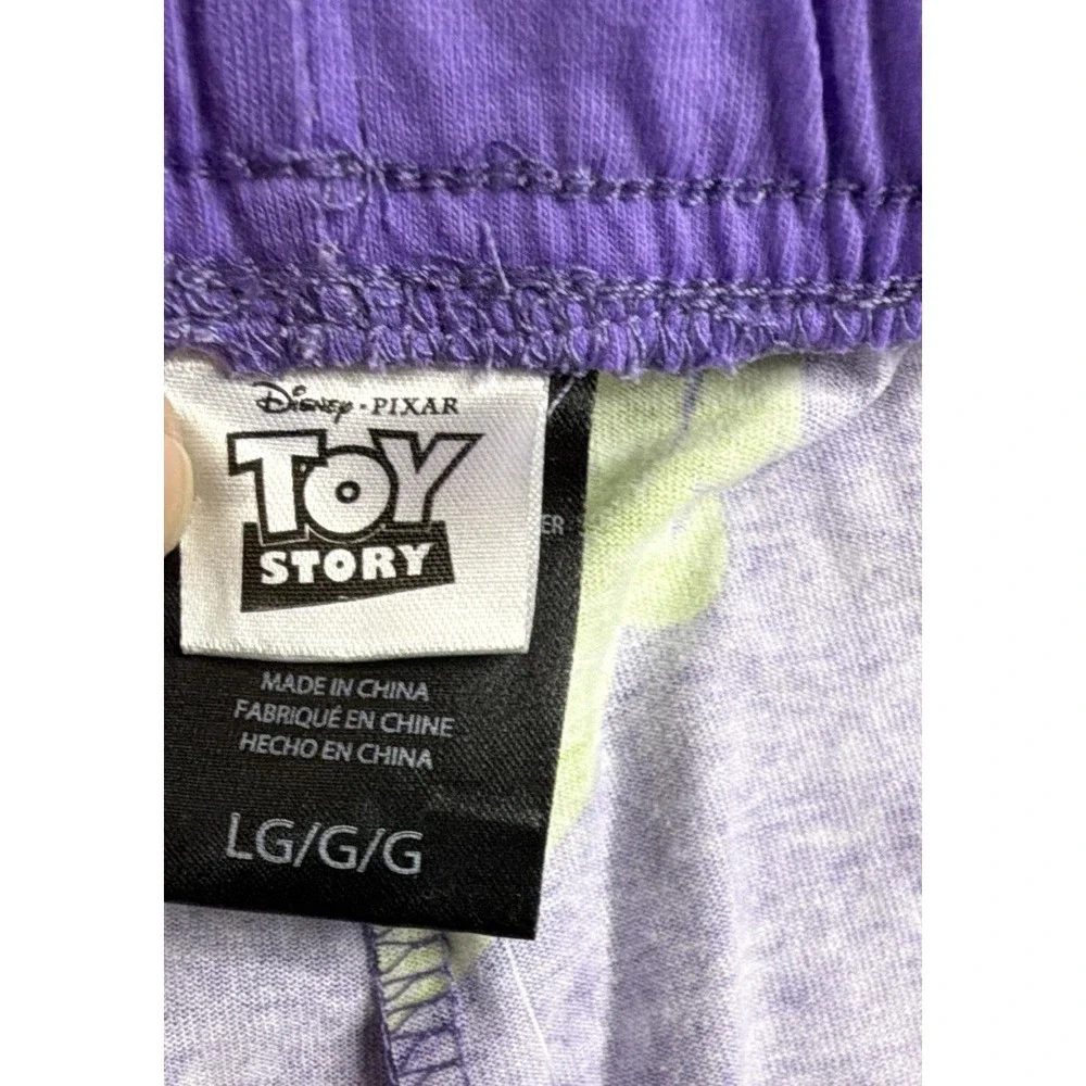 Disney Pixar Toy Story Little Green Men - Purple PJ Bottoms - Men's L